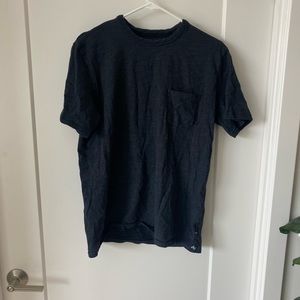 Mens large rag and bone black pocket t shirt - barely worn